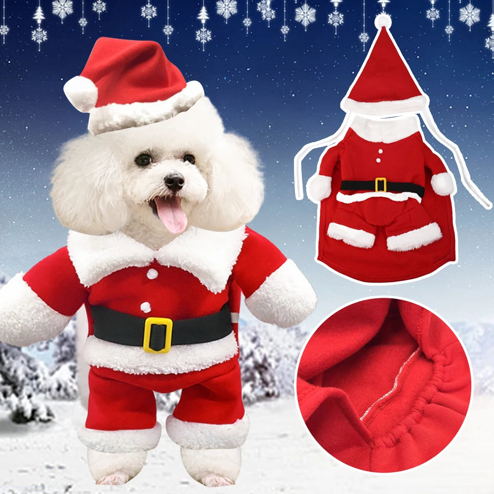 JollyWiggles™ Santa Dog Costume 🎅🐶