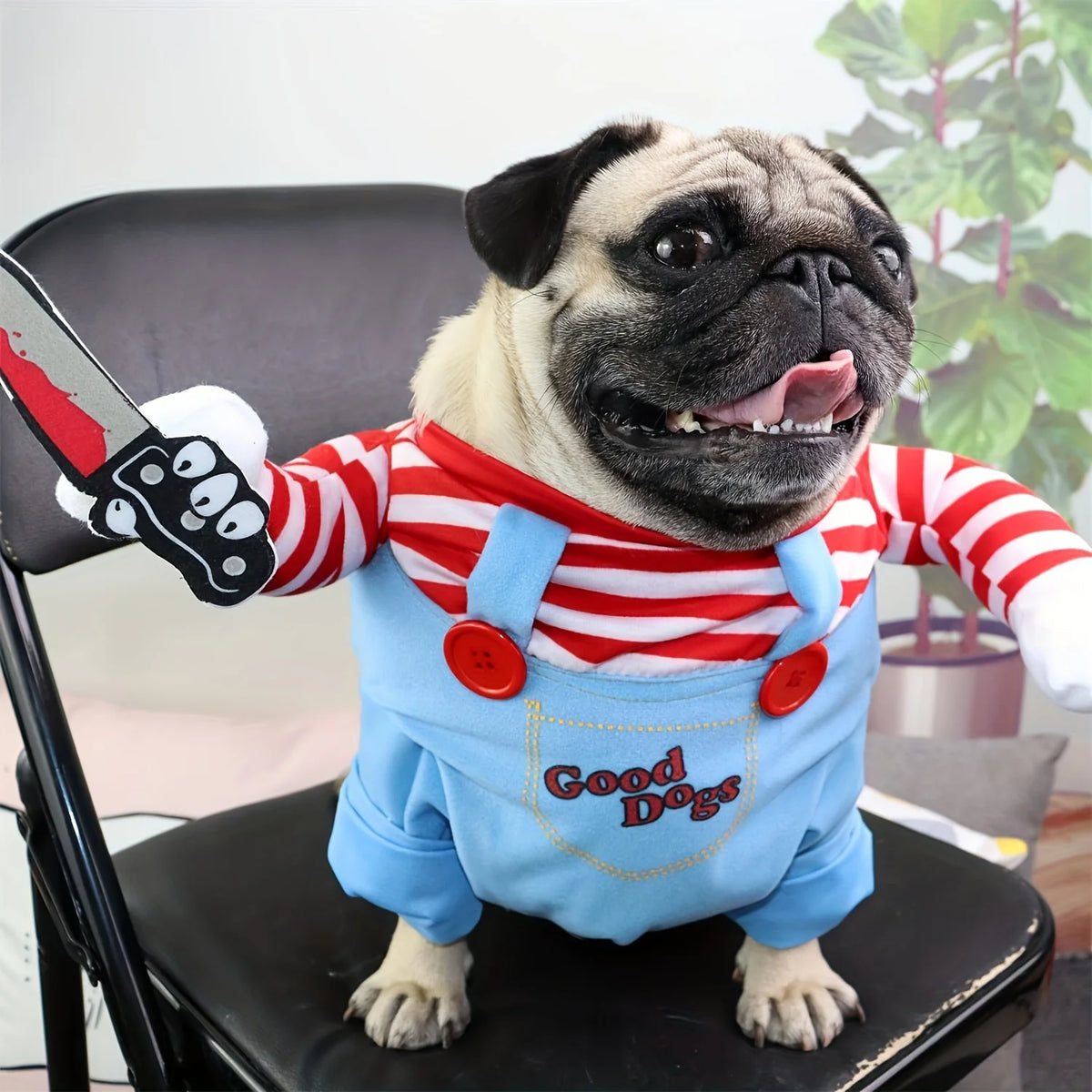 JollyWiggles™ Chucky Dog Costume 🔪🐶