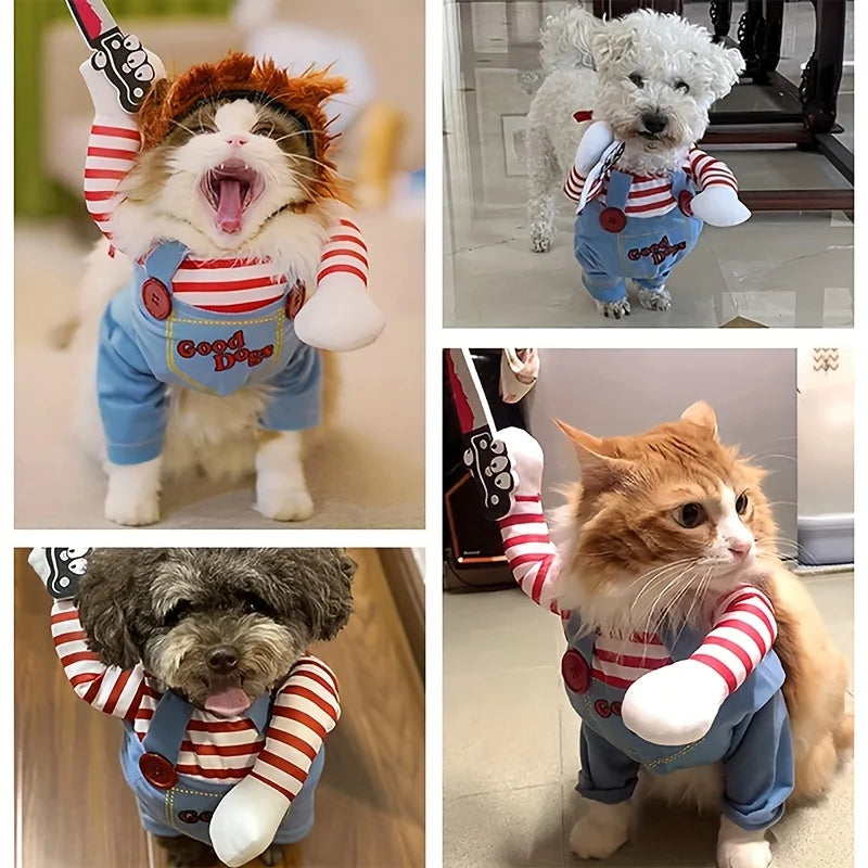 JollyWiggles™ Chucky Dog Costume 🔪🐶