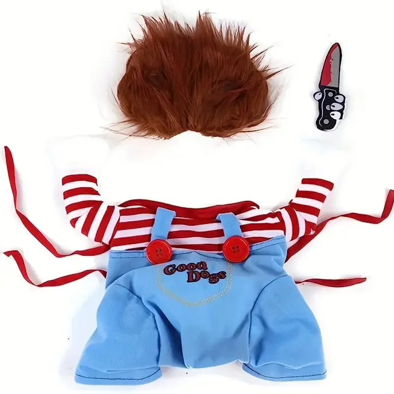 JollyWiggles™ Chucky Dog Costume 🔪🐶