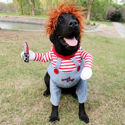 JollyWiggles™ Chucky Dog Costume 🔪🐶