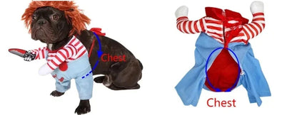 JollyWiggles™ Chucky Dog Costume 🔪🐶