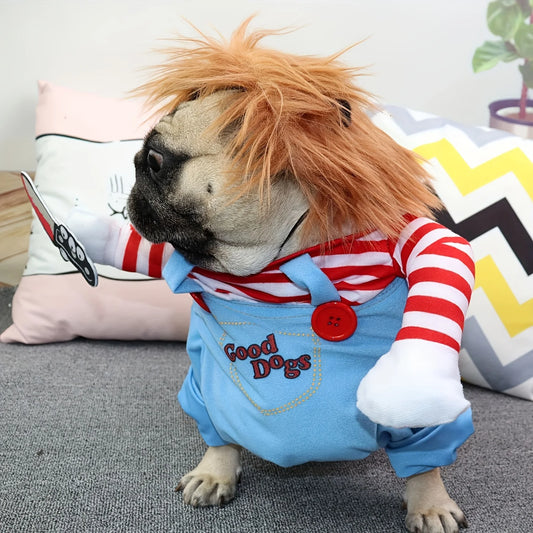 JollyWiggles™ Chucky Dog Costume 🔪🐶